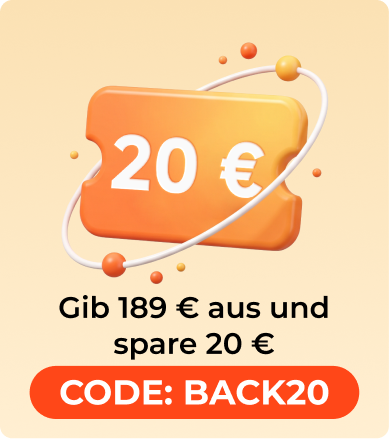 Ab 189€ bestellen und Blindbox geschenkt bekommen!