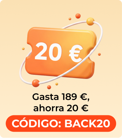 Pide desde 189 € y recibe una caja sorpresa gratis.