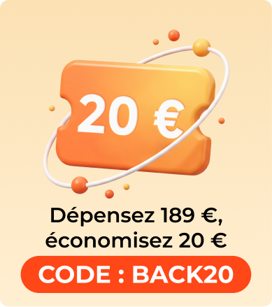 Commandez dès 189 € et recevez une box surprise gratuite !