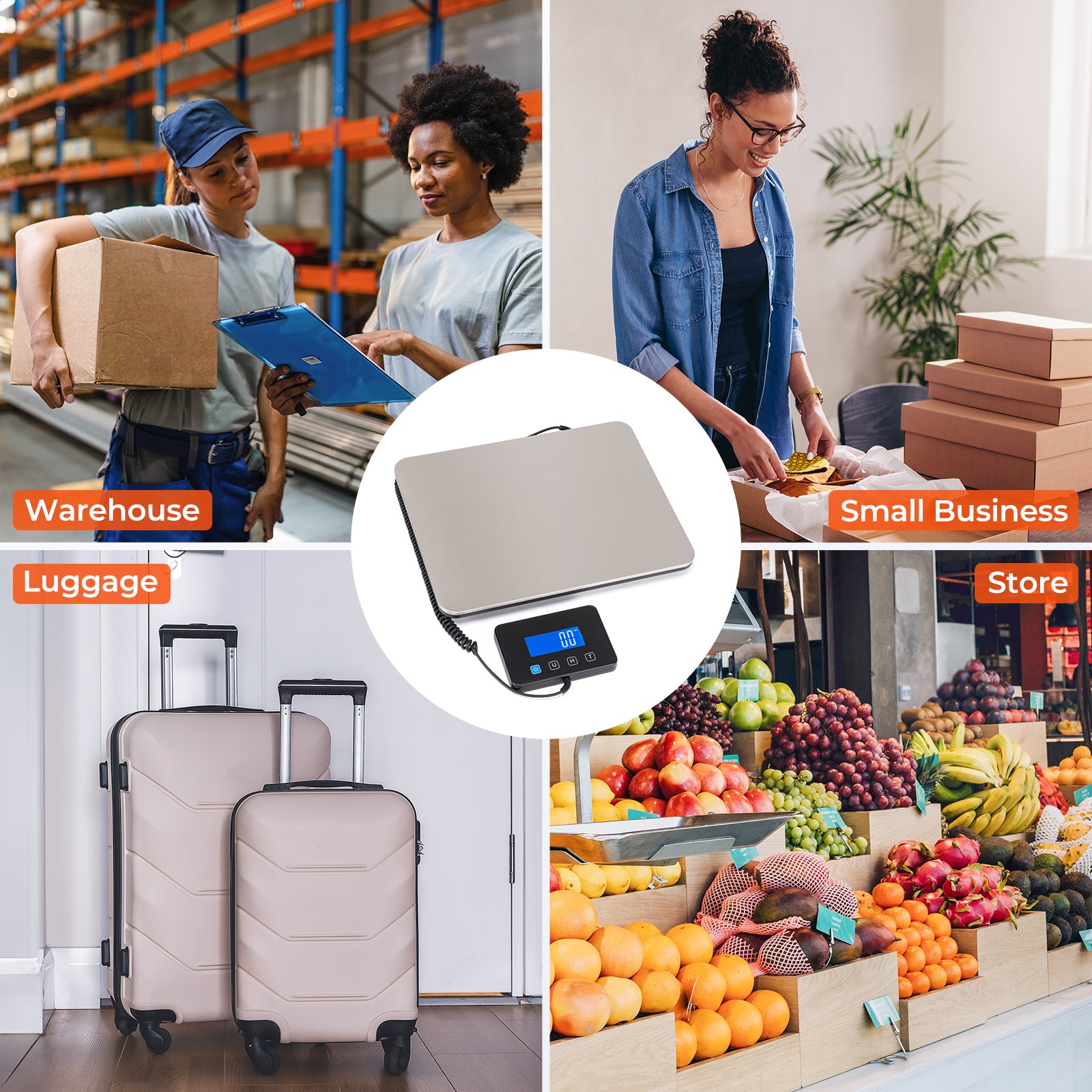 MUNBYN Paketwaage Versand Tischwaage