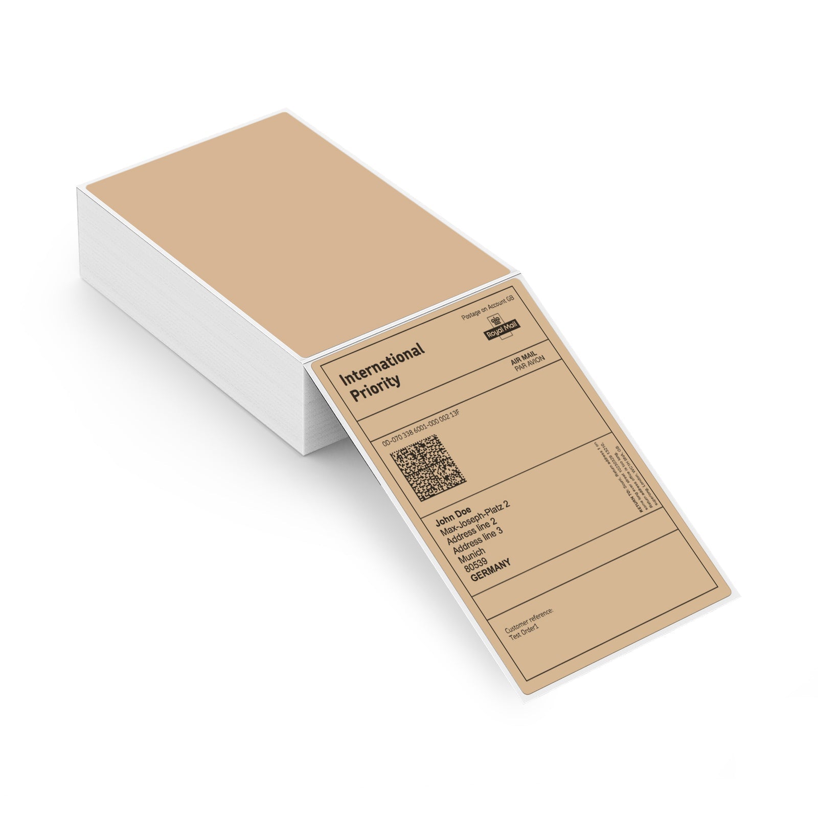 MUNBYN Kerzen Verpackungs Etiketten-Kit für Individuelle Verpackung