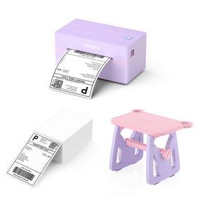 MUNBYN 130B Bluetooth Etikettendrucker Thermodrucker Sets