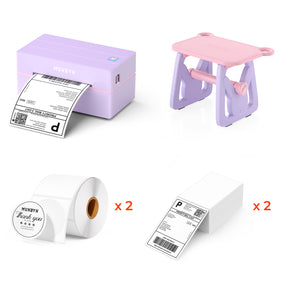 MUNBYN 130B Bluetooth Etikettendrucker Thermodrucker Sets