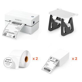 MUNBYN 130B Bluetooth Etikettendrucker Thermodrucker Sets