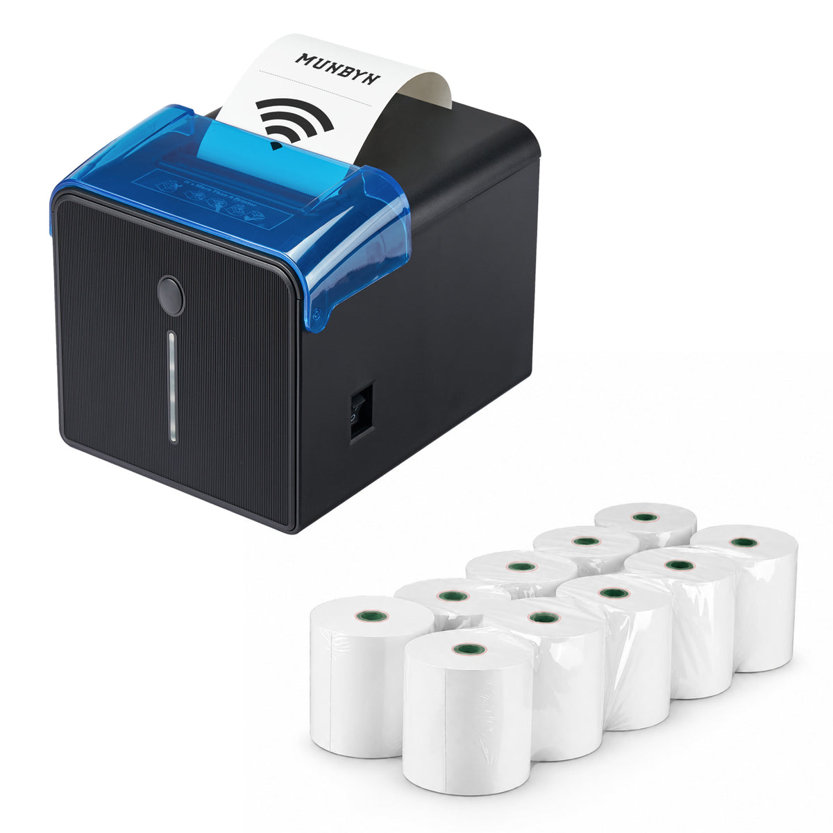 MUNBYN ITPP905 WiFi receipt printer with oil- and splash-resistant cover