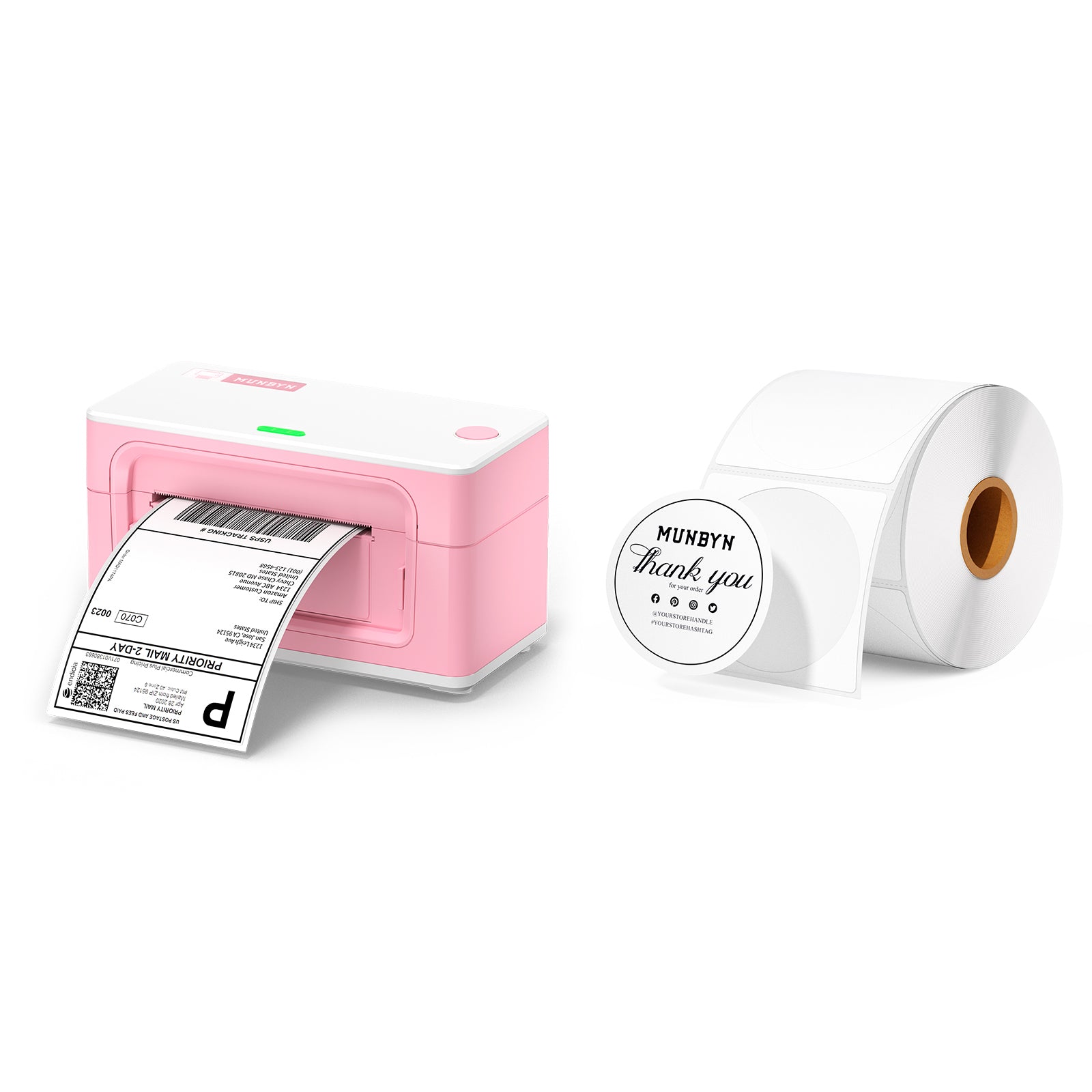 MUNBYB 941B Bluetooth Etikettendrucker Thermodrucker