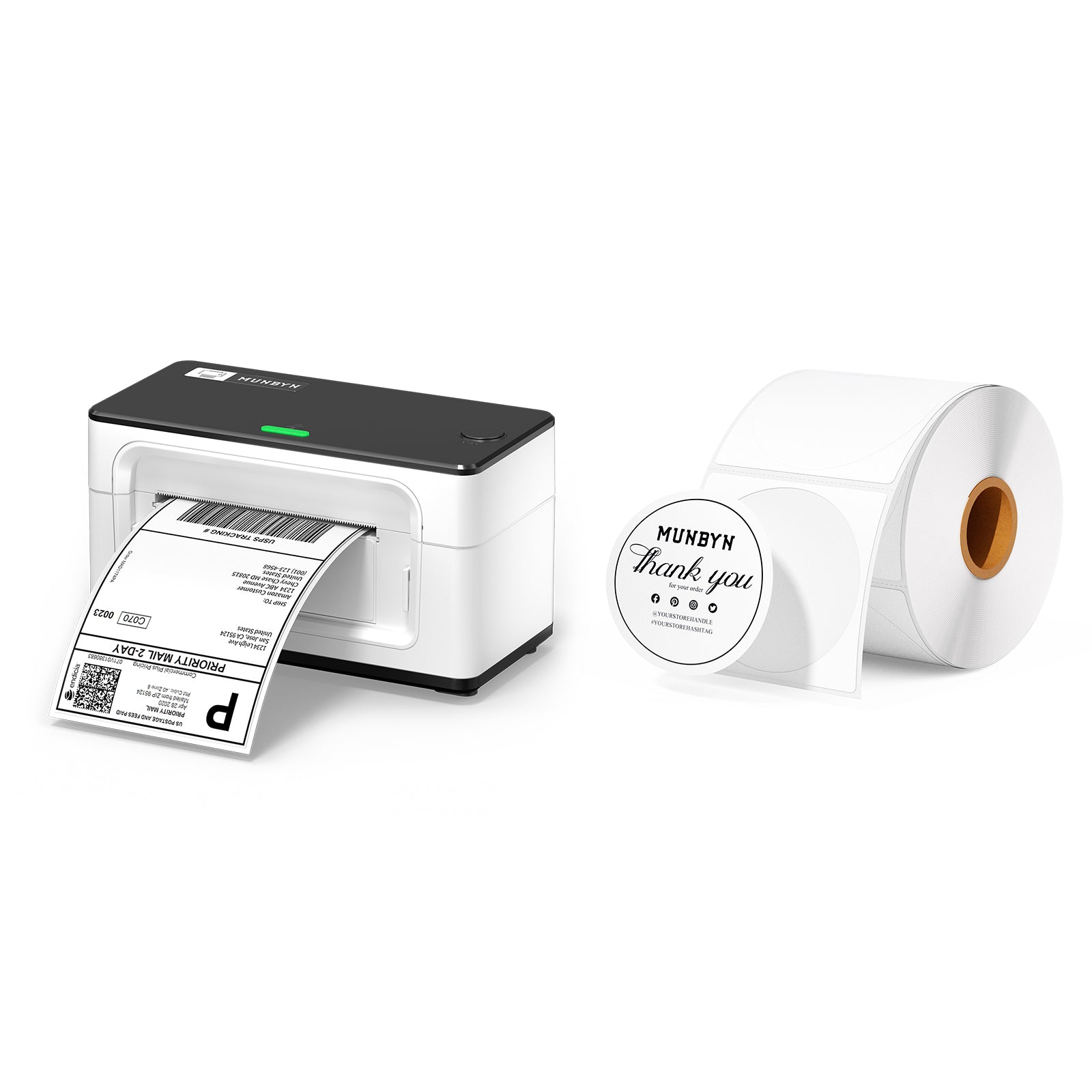 MUNBYB 941B Bluetooth Etikettendrucker Thermodrucker