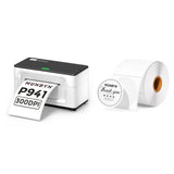MUNBYN RW941BP 300DPI Bluetooth Thermal Label Printer for Product Labels and Branding
