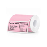 MUNBYN Étiquettes thermiques rectangulaires pour codes-barres, adresses et usages variés