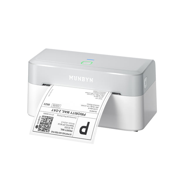 MUNBYN RW403B Bluetooth Thermodrucker für Versand- und Produktetiketten