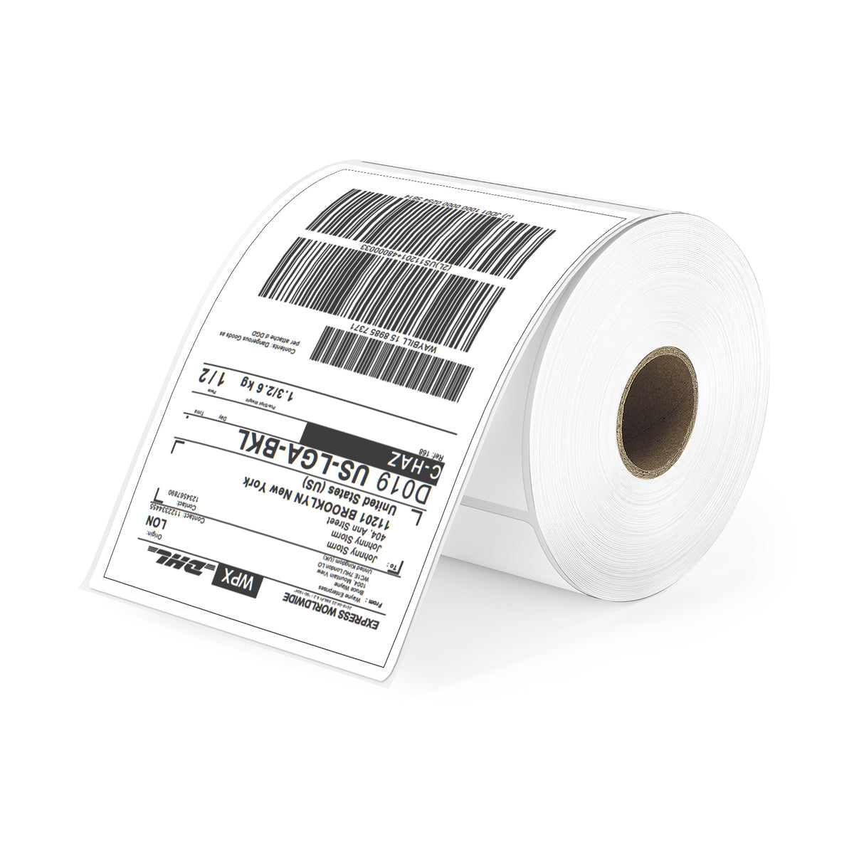 MUNBYN 4x6 Versandaufkleber, DHL Thermoetiketten, BPA-freie Thermopapier| Rolle