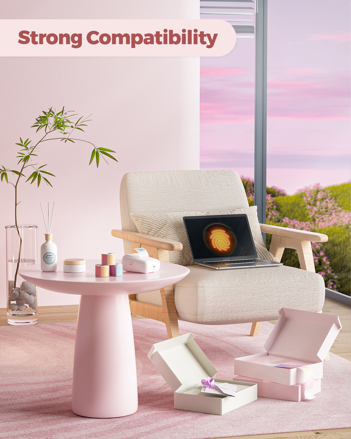 2" Morandi Etiketten