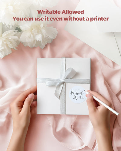 MUNBYN RealWriter 402B Bluetooth Drucker & Morandi Etiketten Bäckerei Verpackung Branding Set