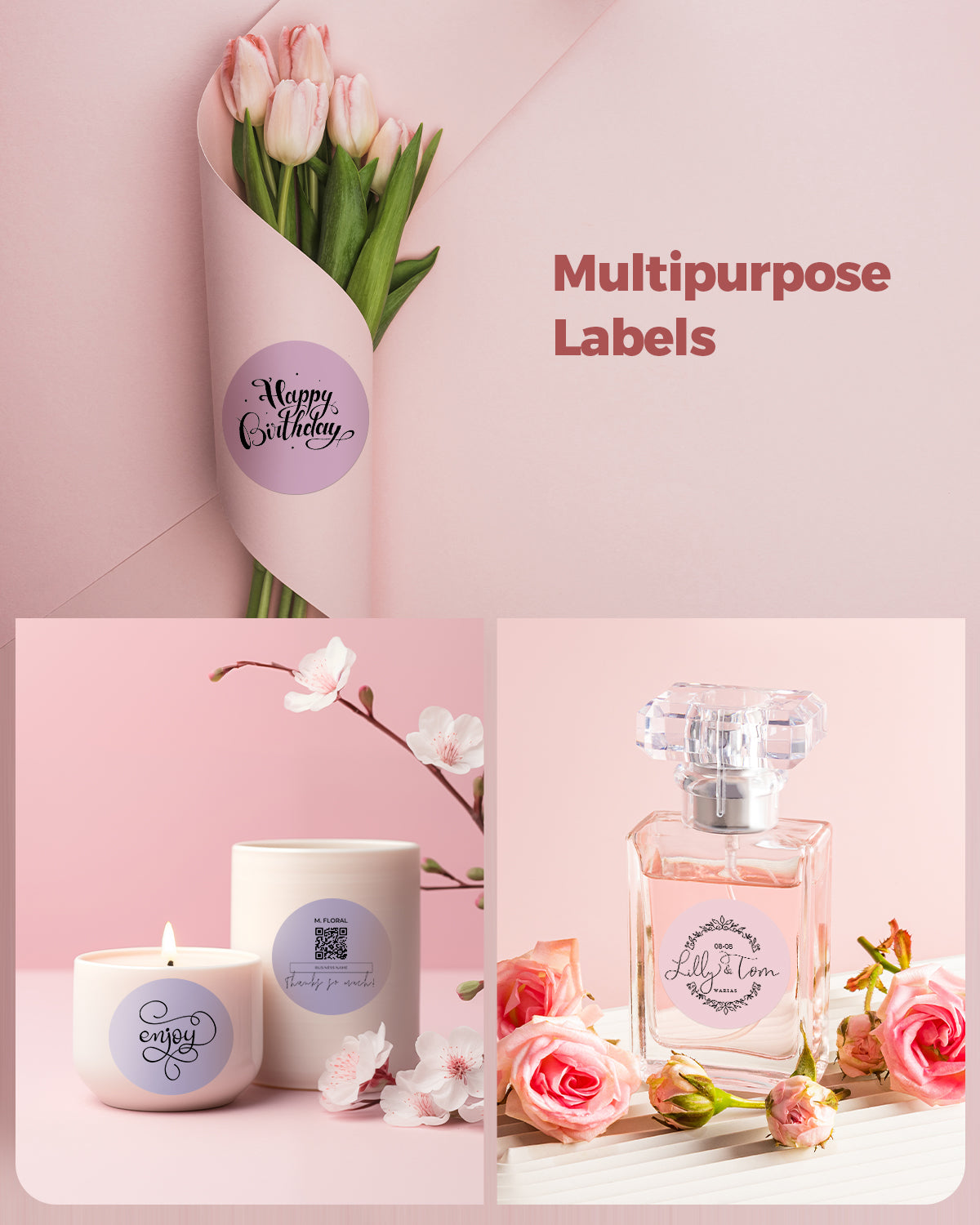 2" Morandi Etiketten