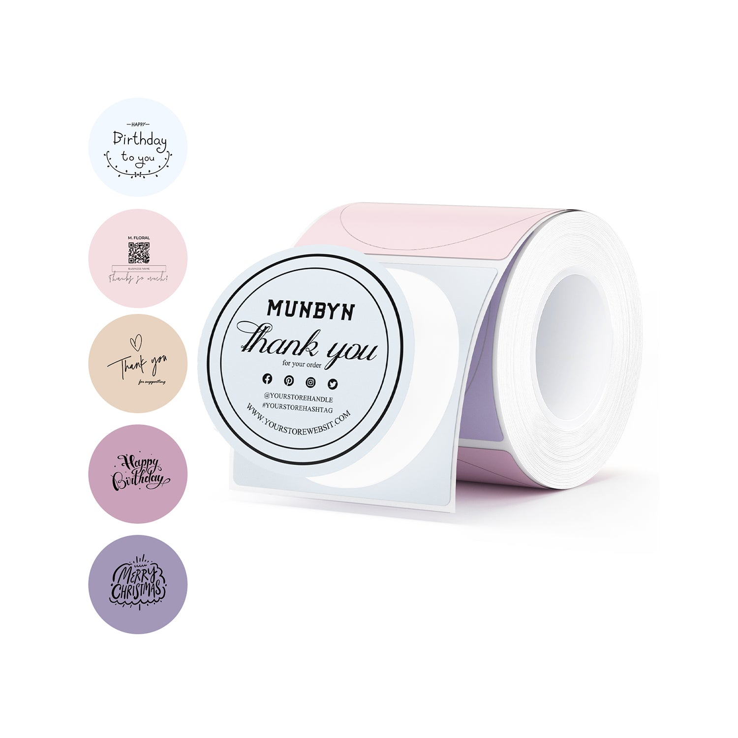 2" Morandi Etiketten