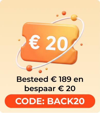 Bestel vanaf €189 en ontvang gratis een verrassingsbox!