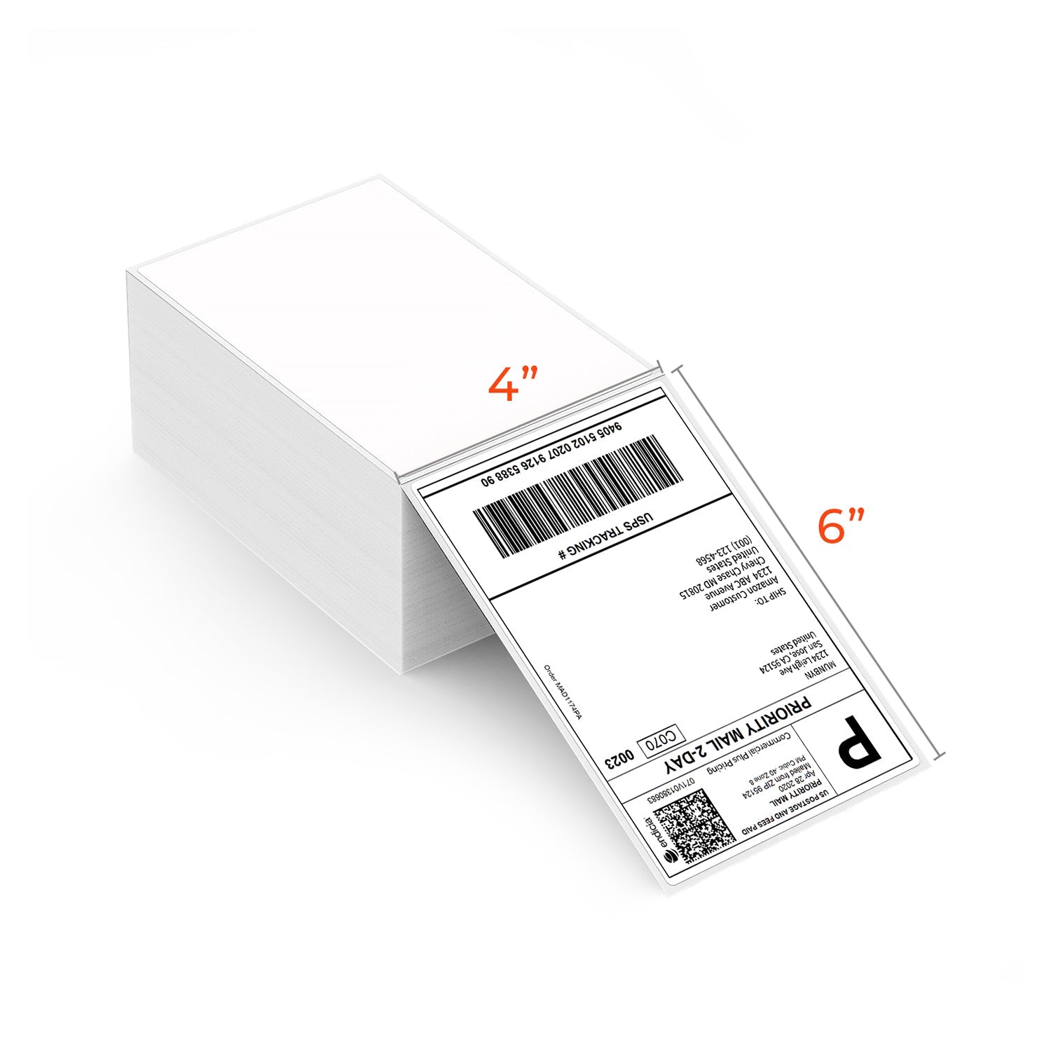 MUNBYN RealWriter 941BP 300DPI Bluetooth Drucker & 4x6 Etiketten Kleidung Versand Profi Set