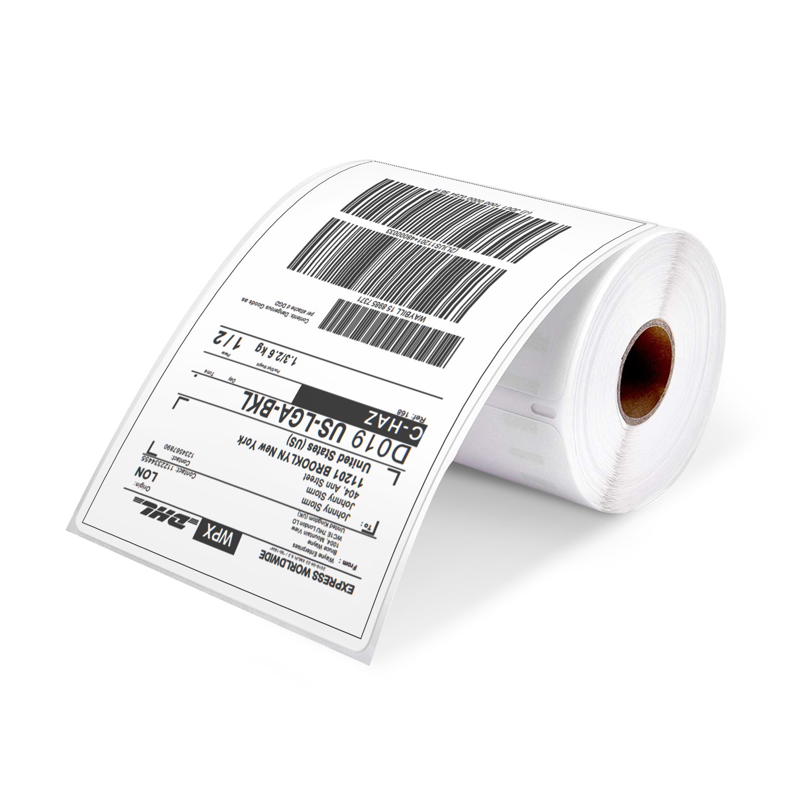 MUNBYN 4x6 Versandaufkleber, DHL Thermoetiketten, BPA-freie Thermopapier| Rolle