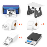 MUNBYN 401AP Airprint Etikettendrucker Thermodrucker Sets