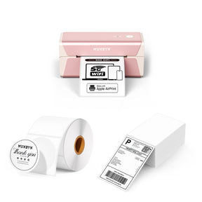 MUNBYN 401AP Airprint Etikettendrucker Thermodrucker Sets