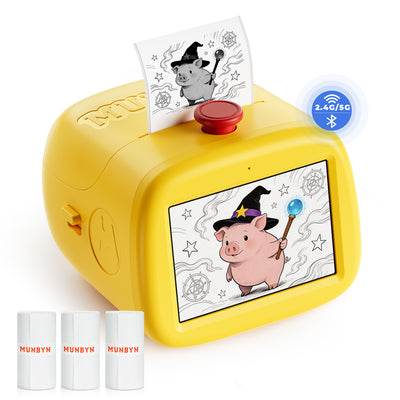 MUNBYN Stickee SP01 AI-Aufkleberdrucker für Kinder