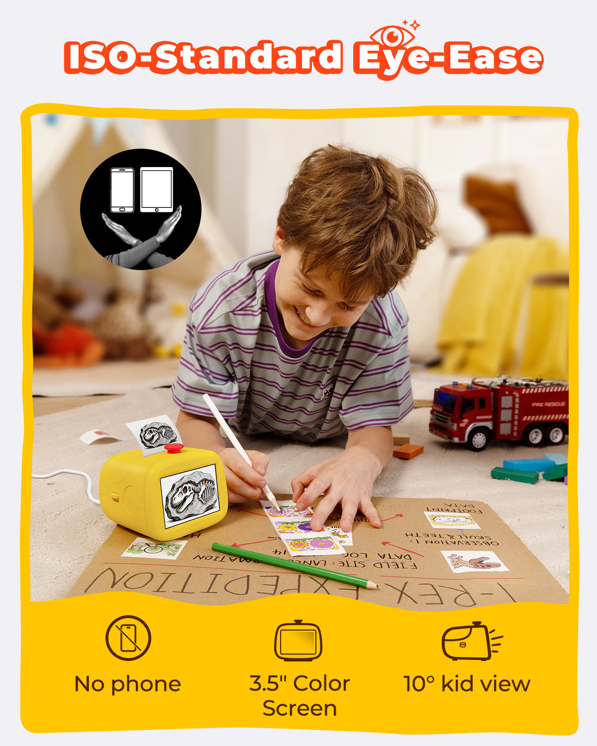 MUNBYN Stickee SP01 AI-Aufkleberdrucker für Kinder