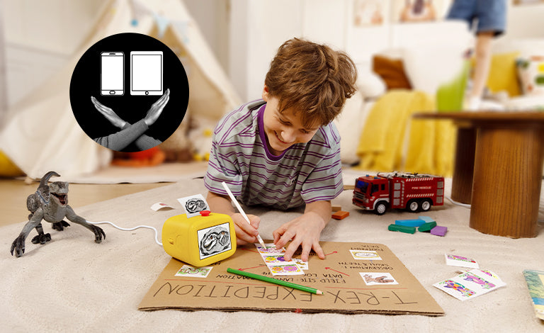 SP01 KI-Aufkleberdrucker für Kinder